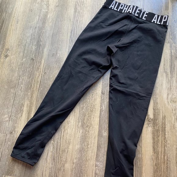 Alphalete Pants - Black Alphalete Leggings